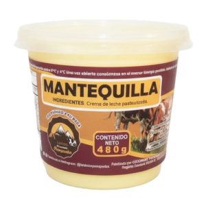Mantequilla pura de Vaca